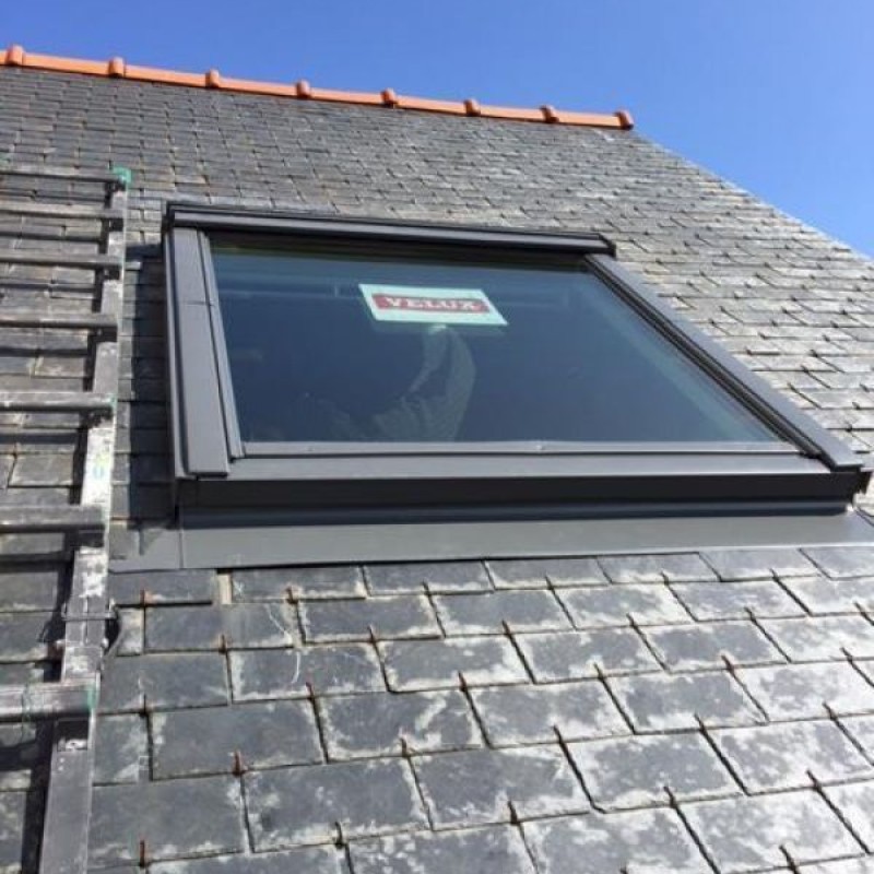 Pose de Velux sur toiture